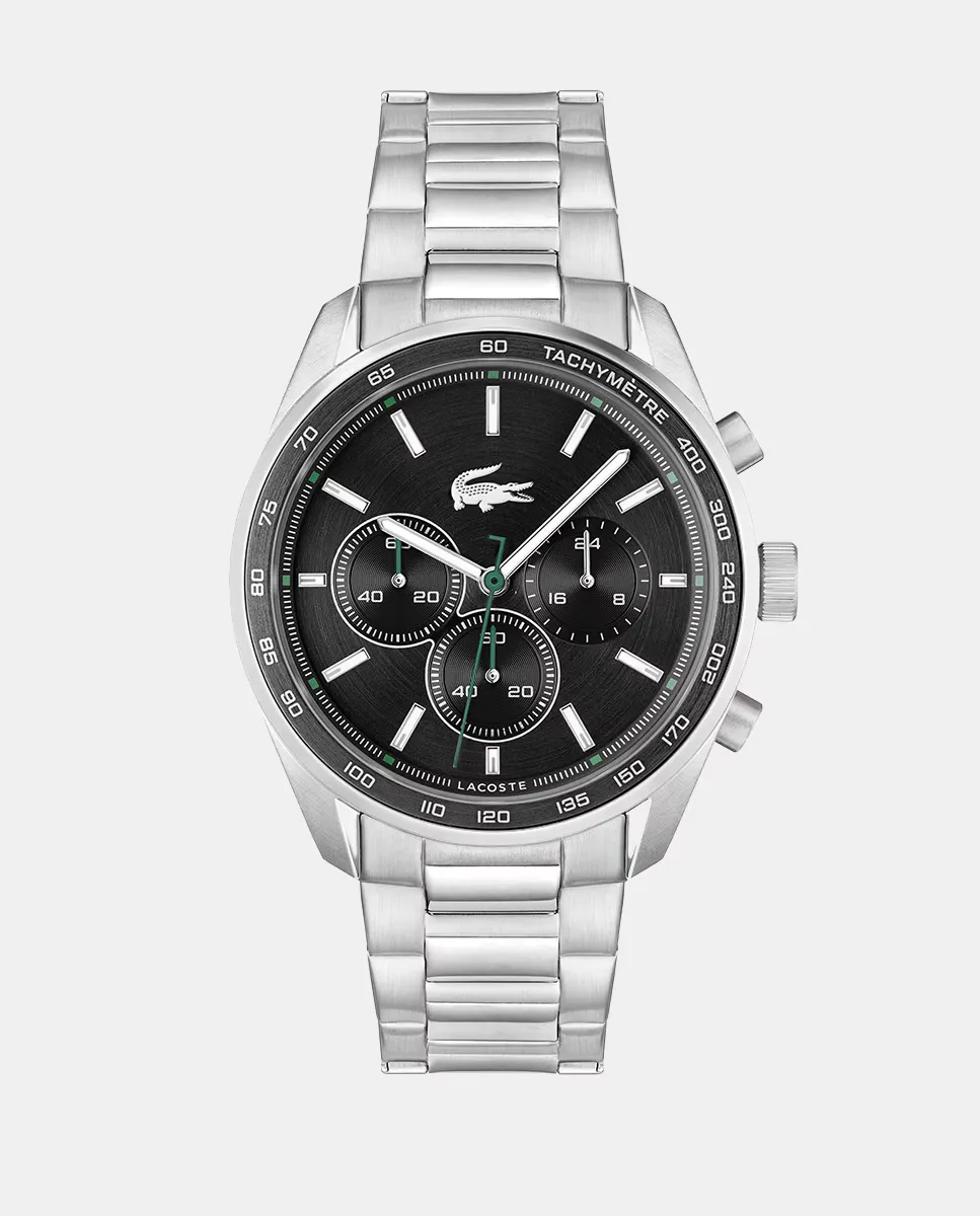 

Мужские часы Boston 2011347 со стальным хронографом Lacoste Watches, серебряный
