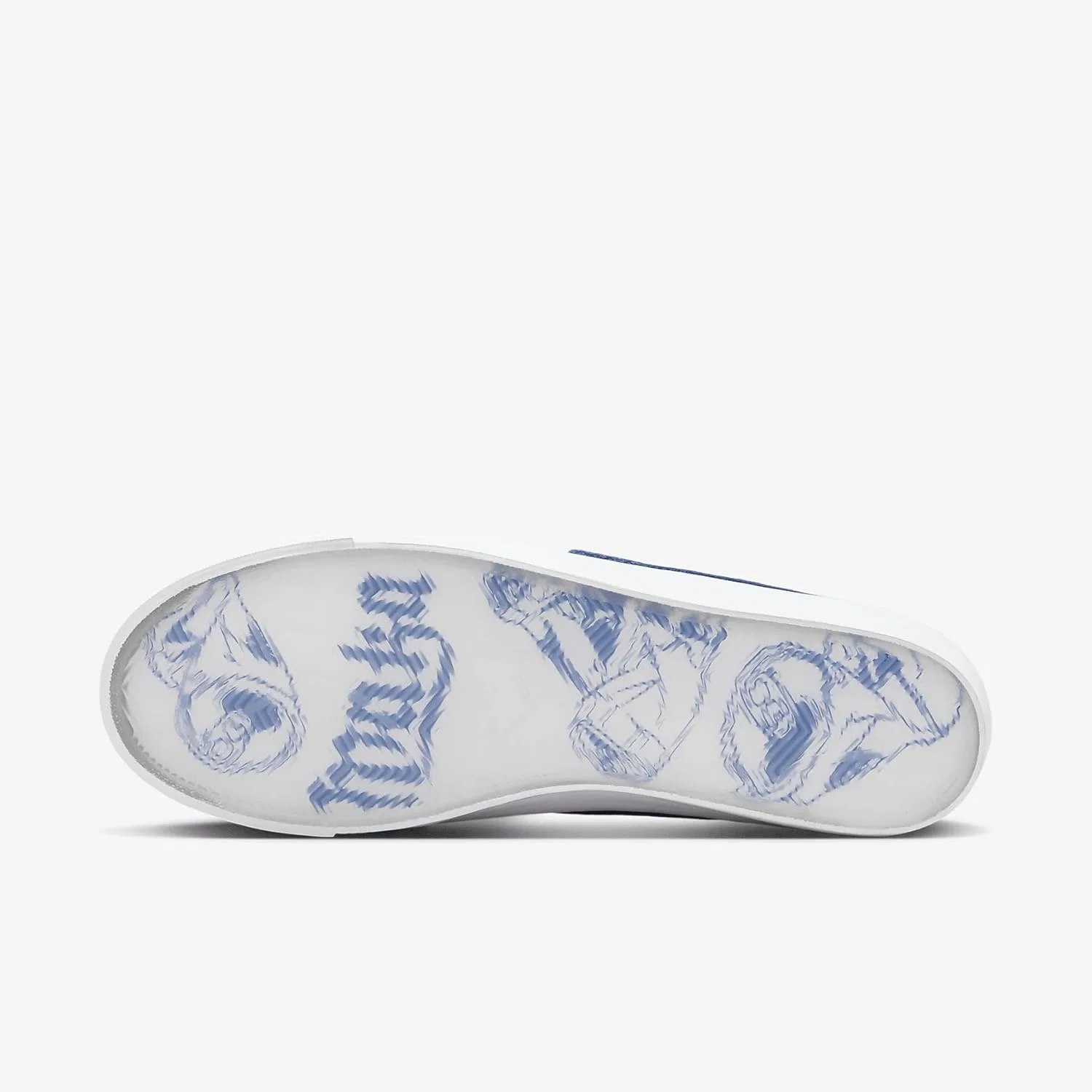Мужские скейтбордистские кроссовки Nike SB Blazer Low Pro GT Premium (FZ1300-100, Summit White/White) — фото 2
