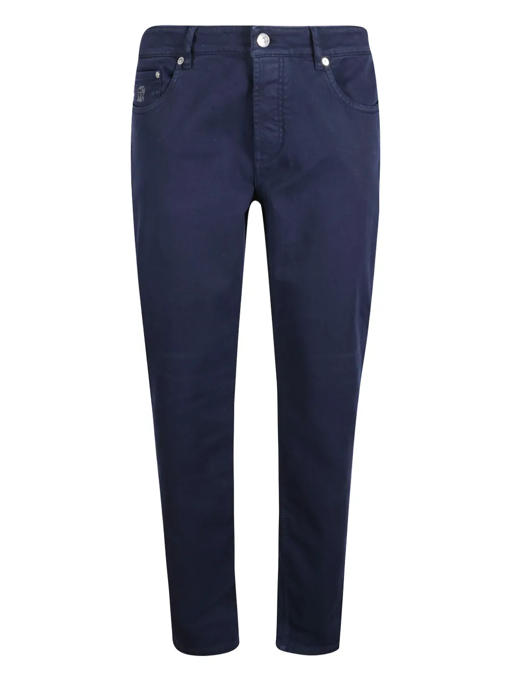 

Джинсы с поясными шлёвками Brunello Cucinelli, синий