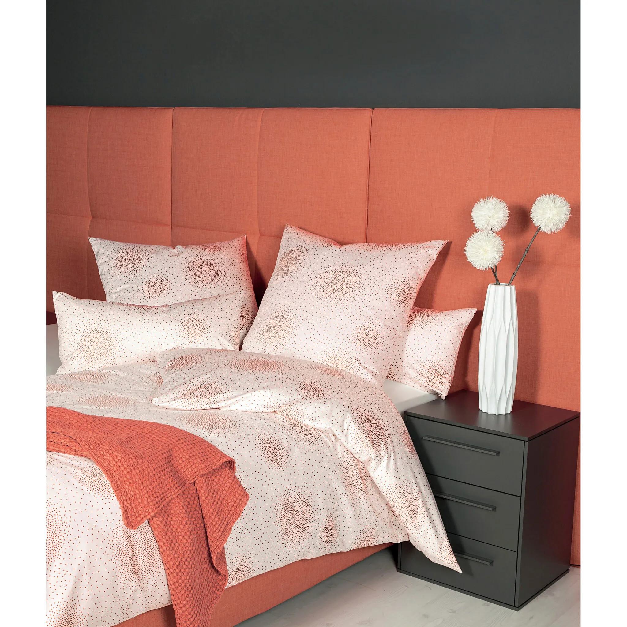 

Постельное белье Janine «CARMEN S 55048», на молнии, цвет siena