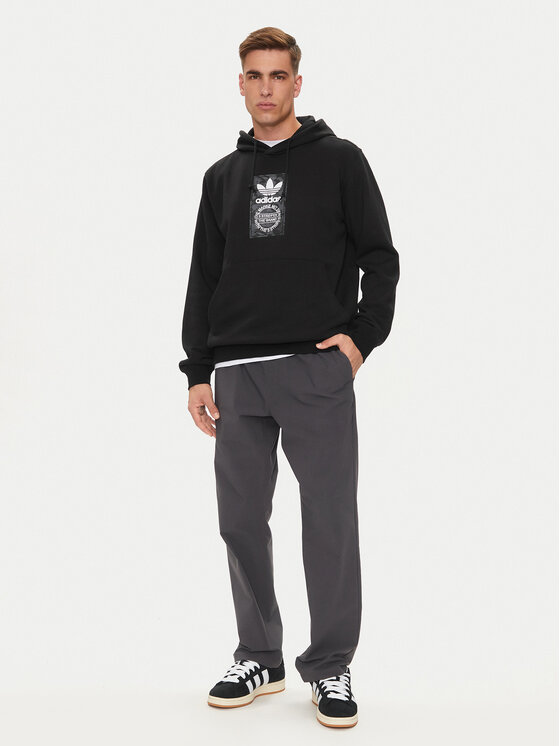 Свитшот regular fit Camo Label IZ2513 Adidas, черный — фото 2