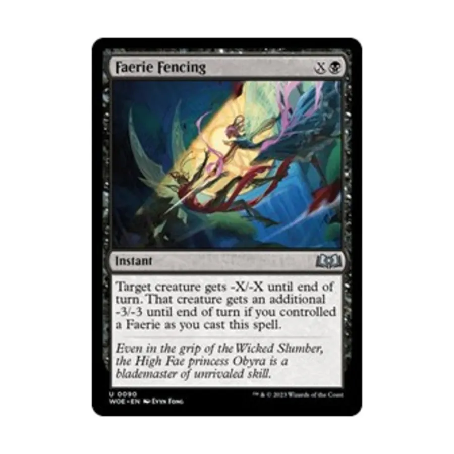 

CCG Феерическое фехтование (U), MTG - Wilds of Eldraine