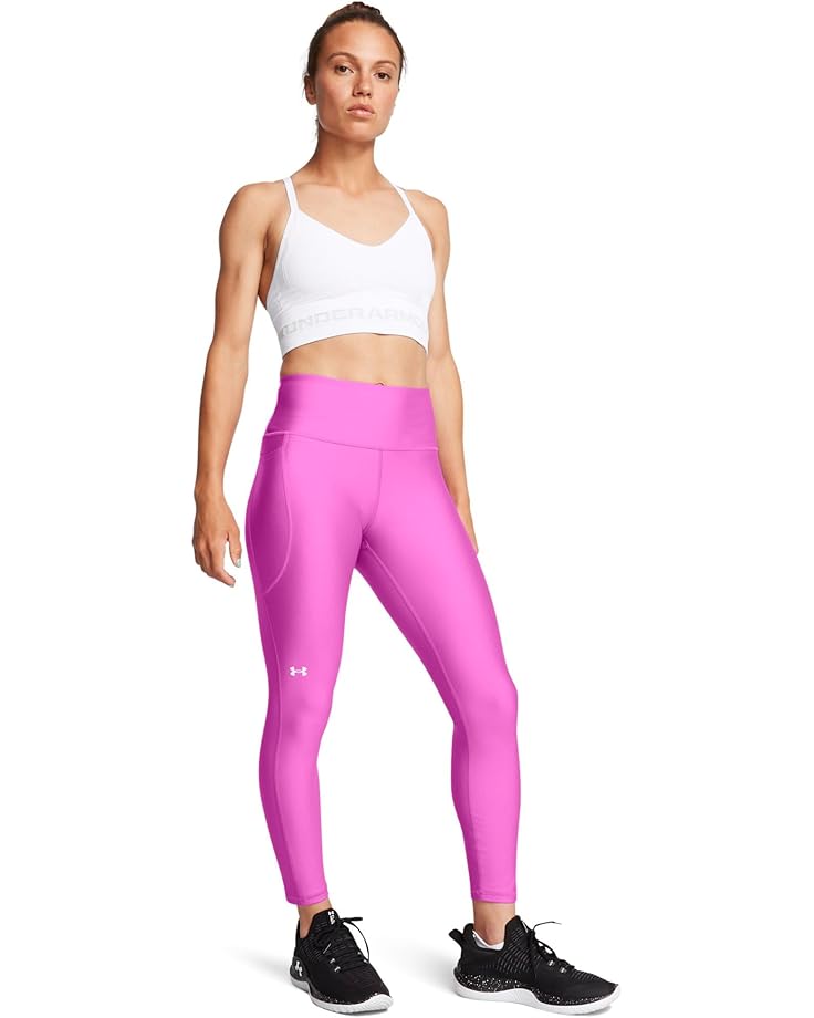 

Брюки Under Armour Armour Hi-Ankle Leggings, цвет Vivid Magenta/White