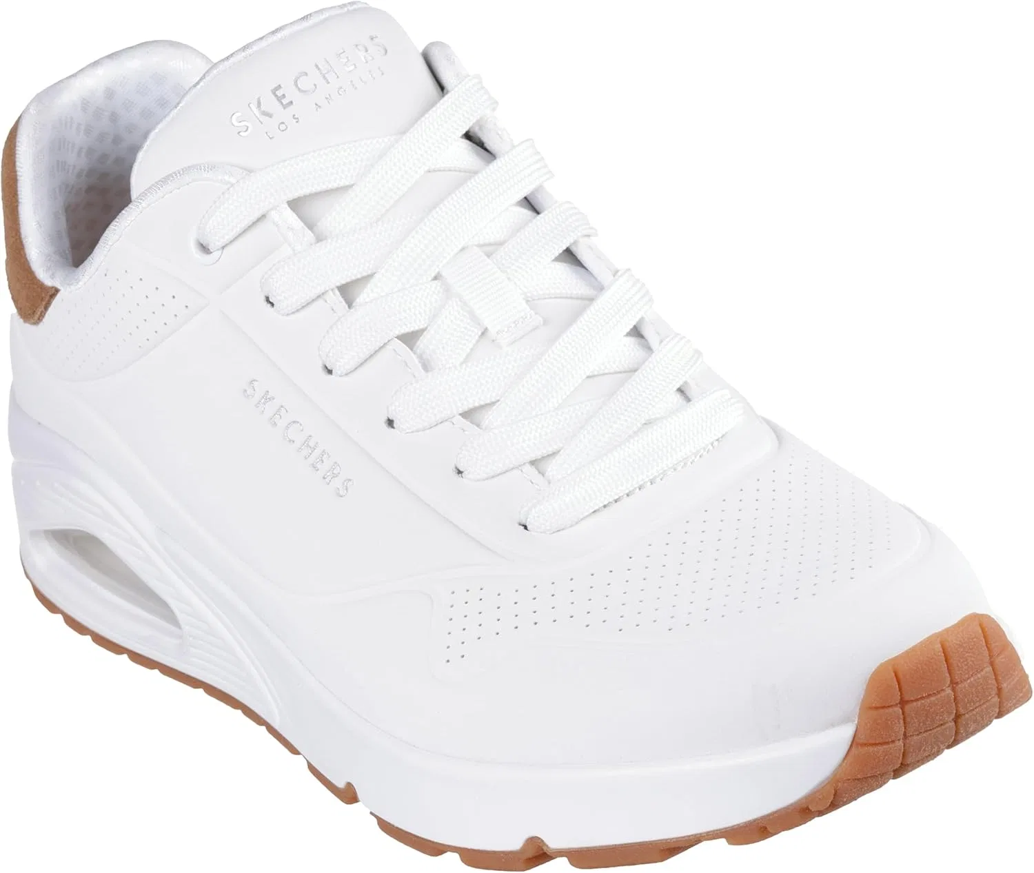 Мужские кроссовки Skechers Uno-Suited On Air, White Wht — фото 4