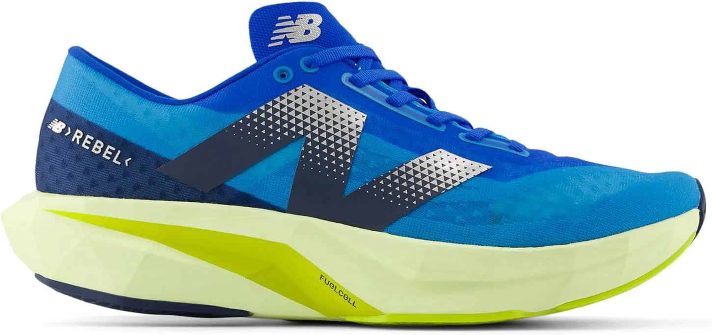 Мужские беговые кроссовки New Balance FuelCell Rebel V4, синий — фото 2