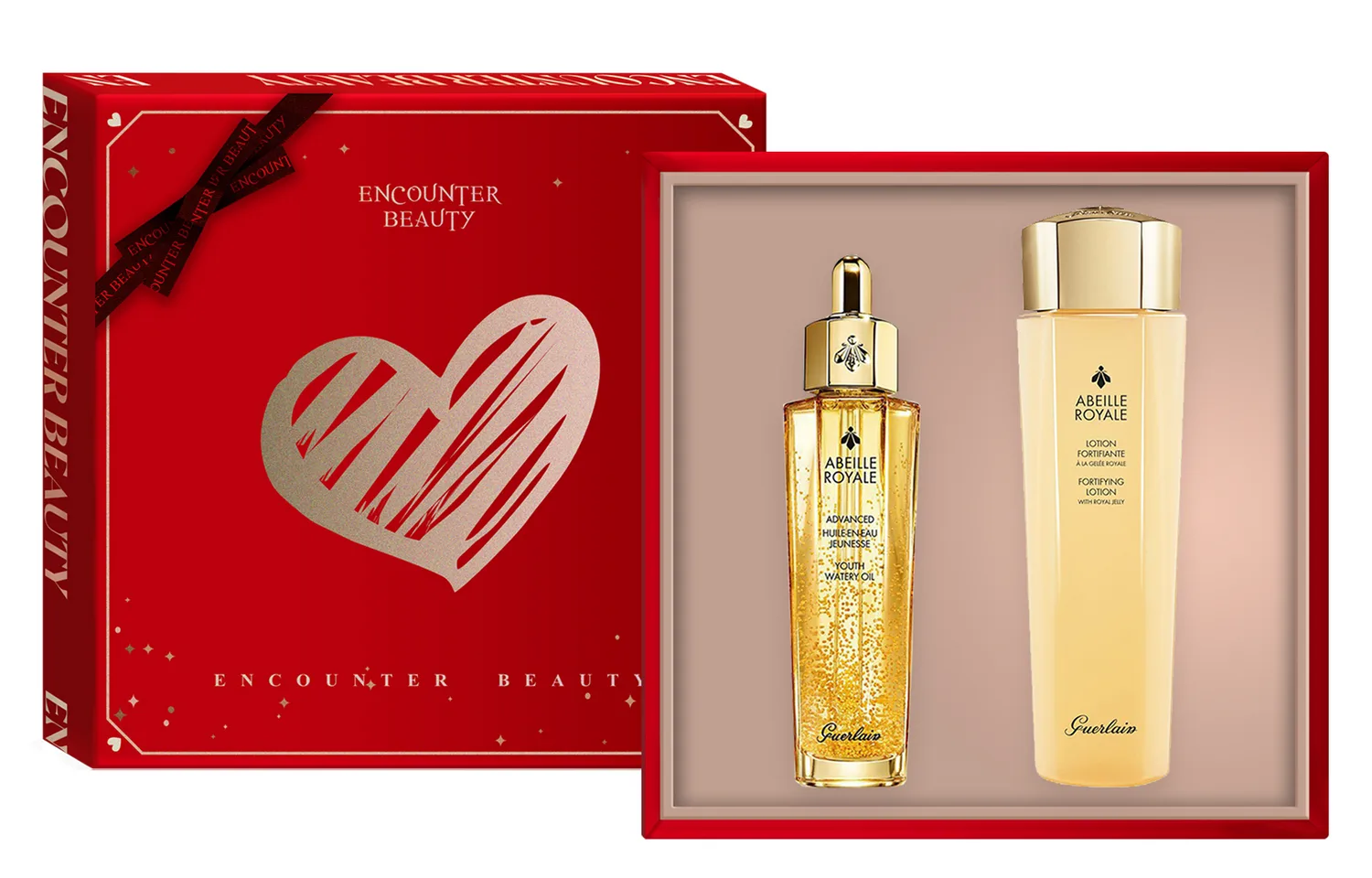 GUERLAIN Набор для ухода за кожей Original Bee Essence Lotion, восстанавливающий комплект из двух предметов, подарок на день рождения для мамы, Fourth Generation Original Honey 30ml+Bee Essence Water 150ml+Official Box — фото 2