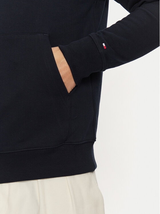 Толстовка обычного кроя MW0MW37462 Tommy Hilfiger, синий — фото 4
