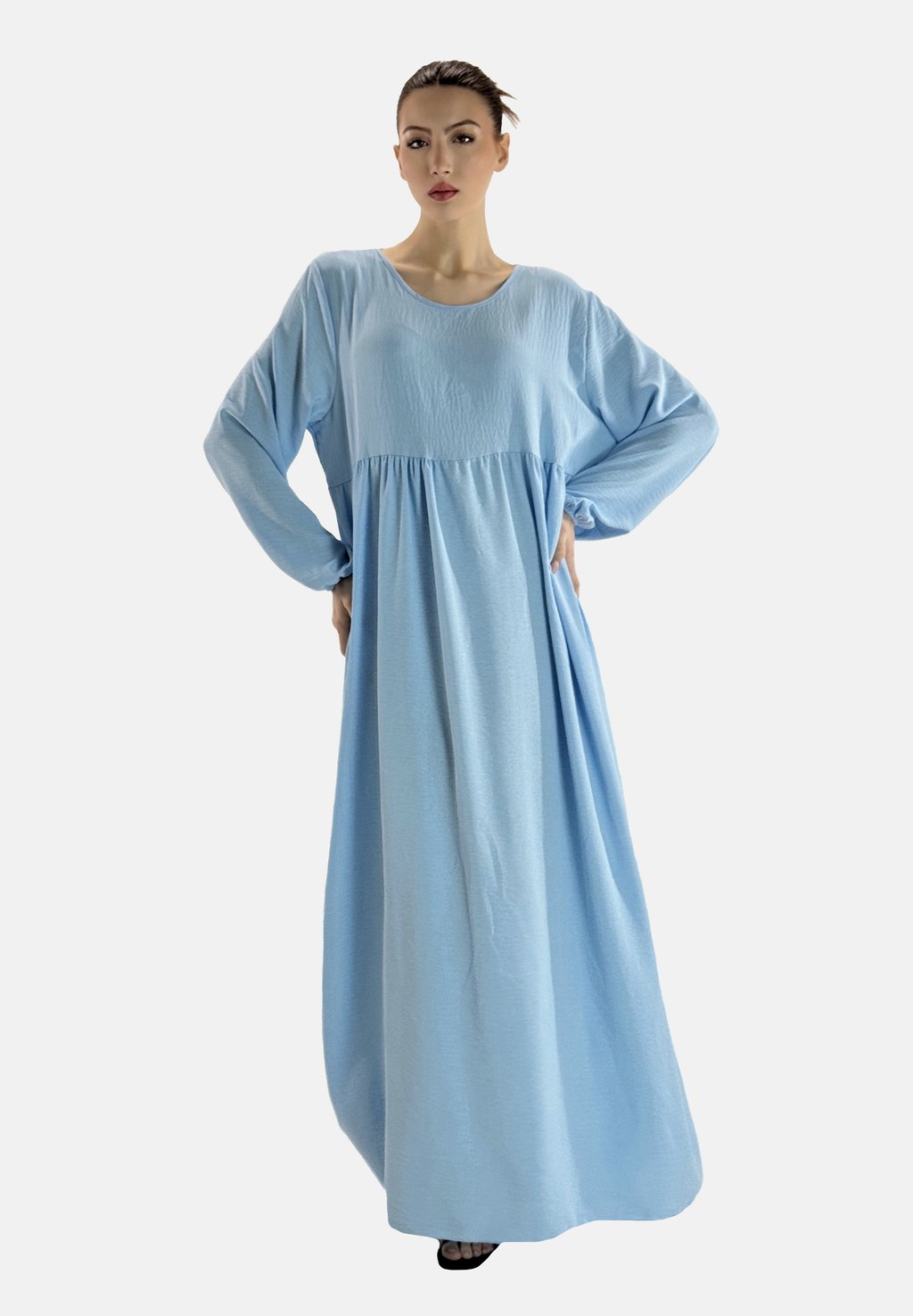 

Длинное платье ABAYA Elara, светло-голубой