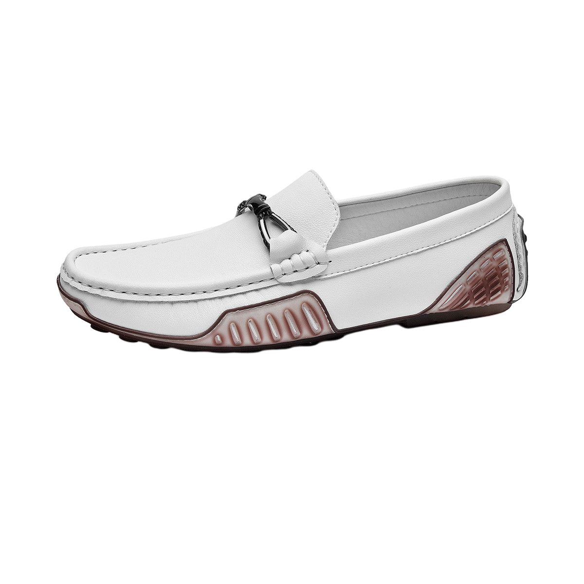 

KUPE Мокасины мужские белые, цвет White