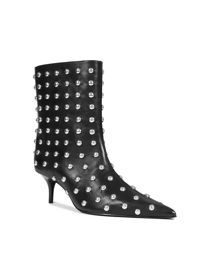 Женские ботинки Gail Stud с острым носом Schutz, черный