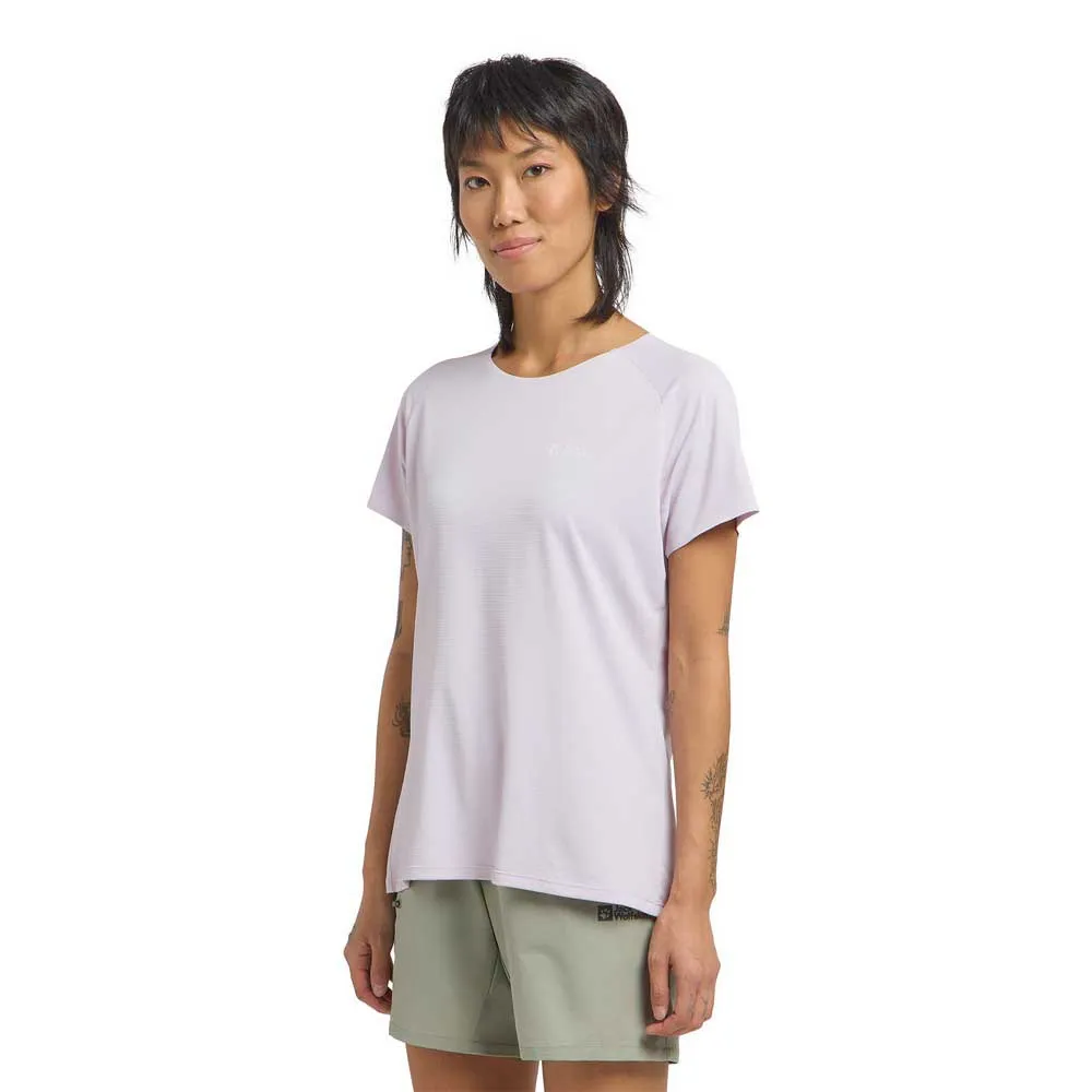 

Футболка с коротким рукавом Jack Wolfskin Prelight Stride, фиолетовый