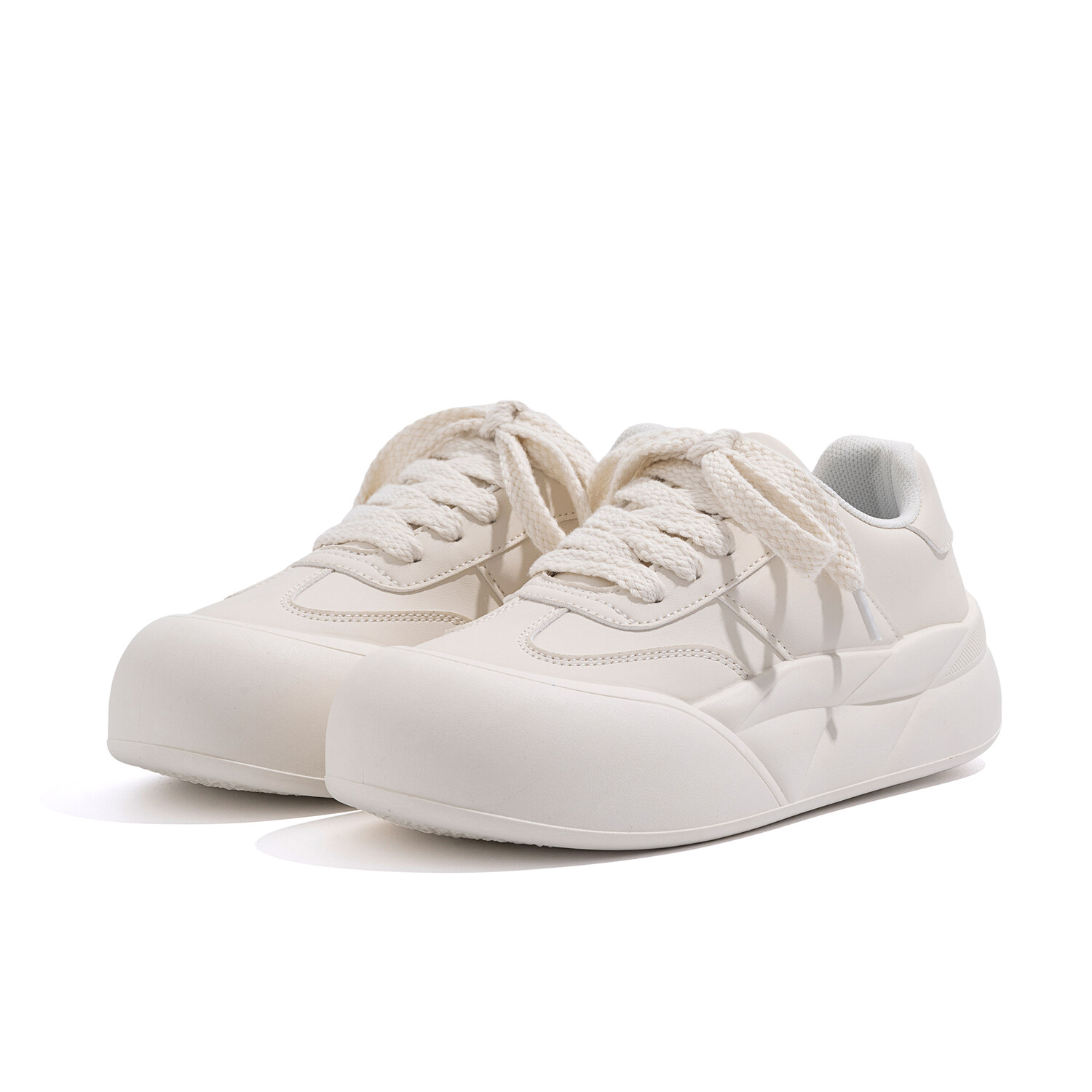 

Кроссовки HUANQIU Skateboard Shoes Women's Low-Top Beige, Бежевый, Кроссовки HUANQIU Skateboard Shoes Women's Low-Top Beige