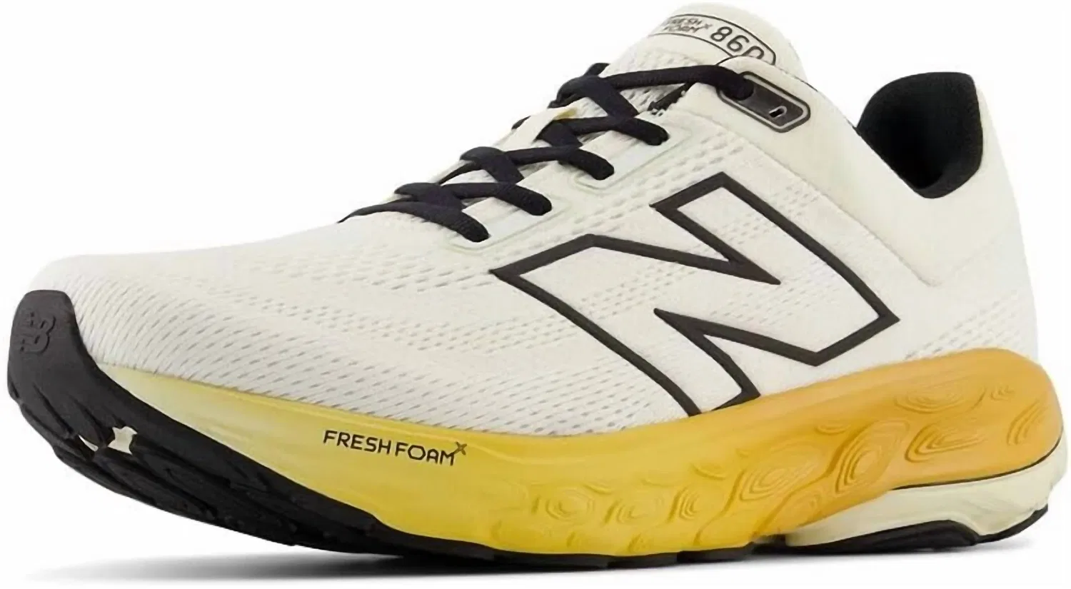 New Balance Мужские кроссовки Fresh Foam X 860 V 14, цвет морская соль/ангора/сушеный абрикос — фото 2