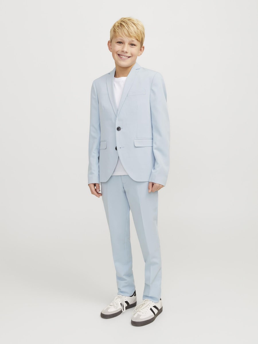 Узкие брюки Jack & Jones Junior JJSOLAR, светло-голубой — фото 4