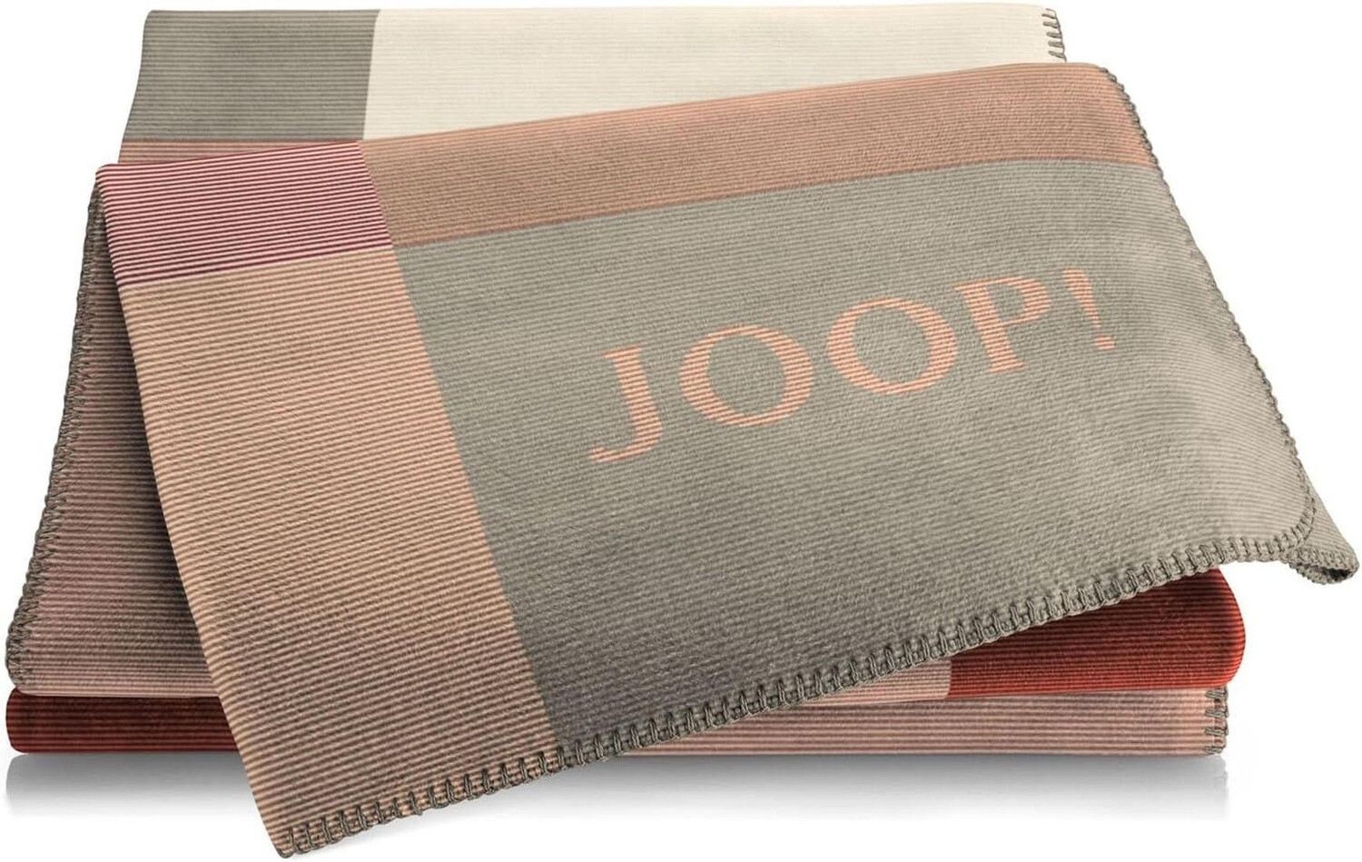 

Одеяло мозаика руж-натуральный 150 х 200см Joop!, бежевый