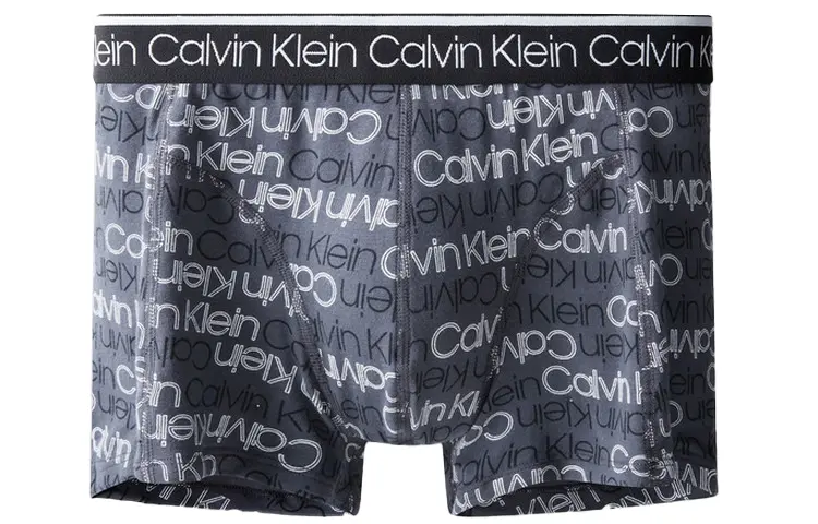 Мужские трусы Calvin Klein, Упаковка из 3 шт. (черный/серый/синий) — фото 4