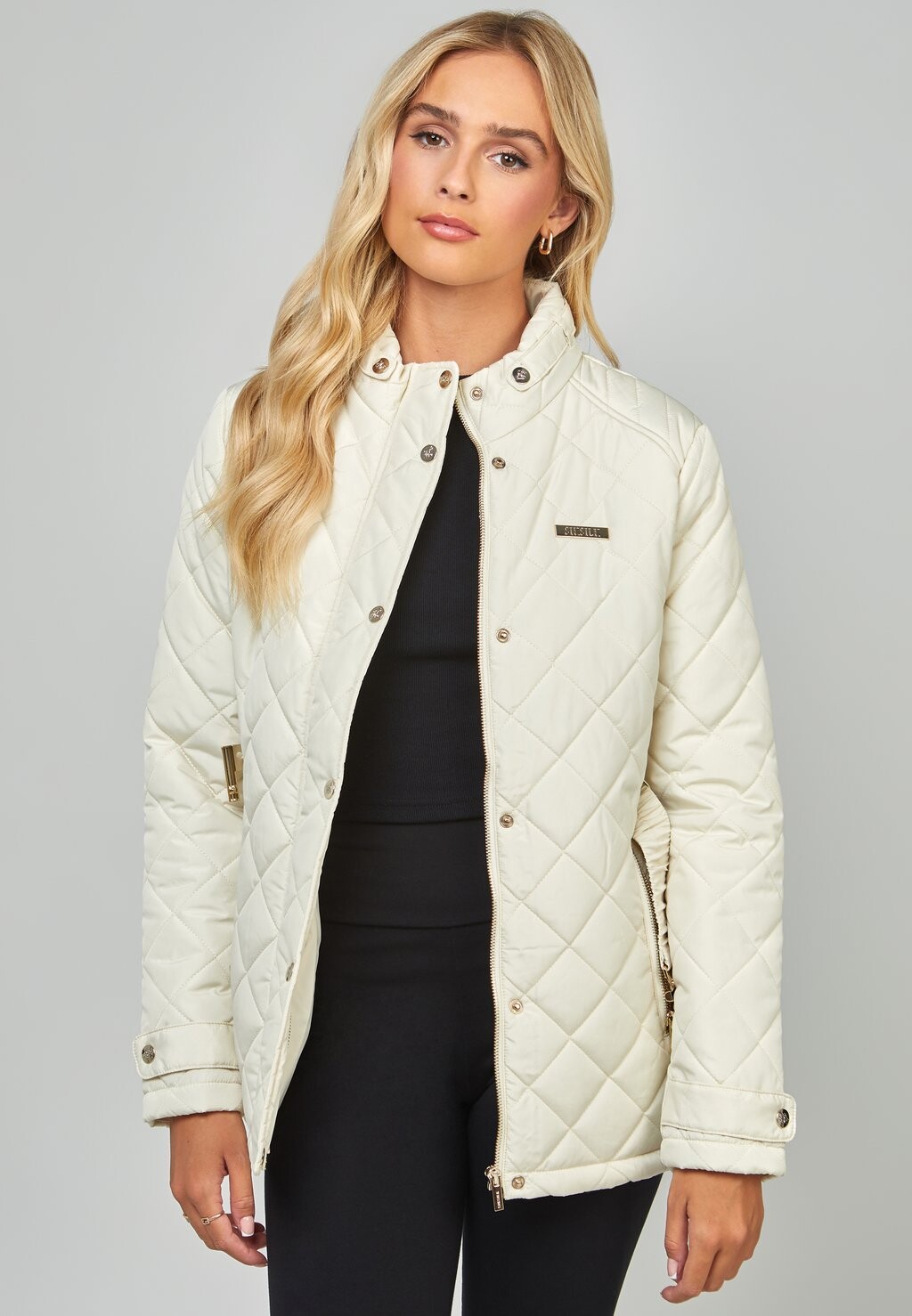 

Куртка зимняя SIKSILK BELTED, цвет Cream, Серый, Куртка зимняя SIKSILK BELTED, цвет Cream