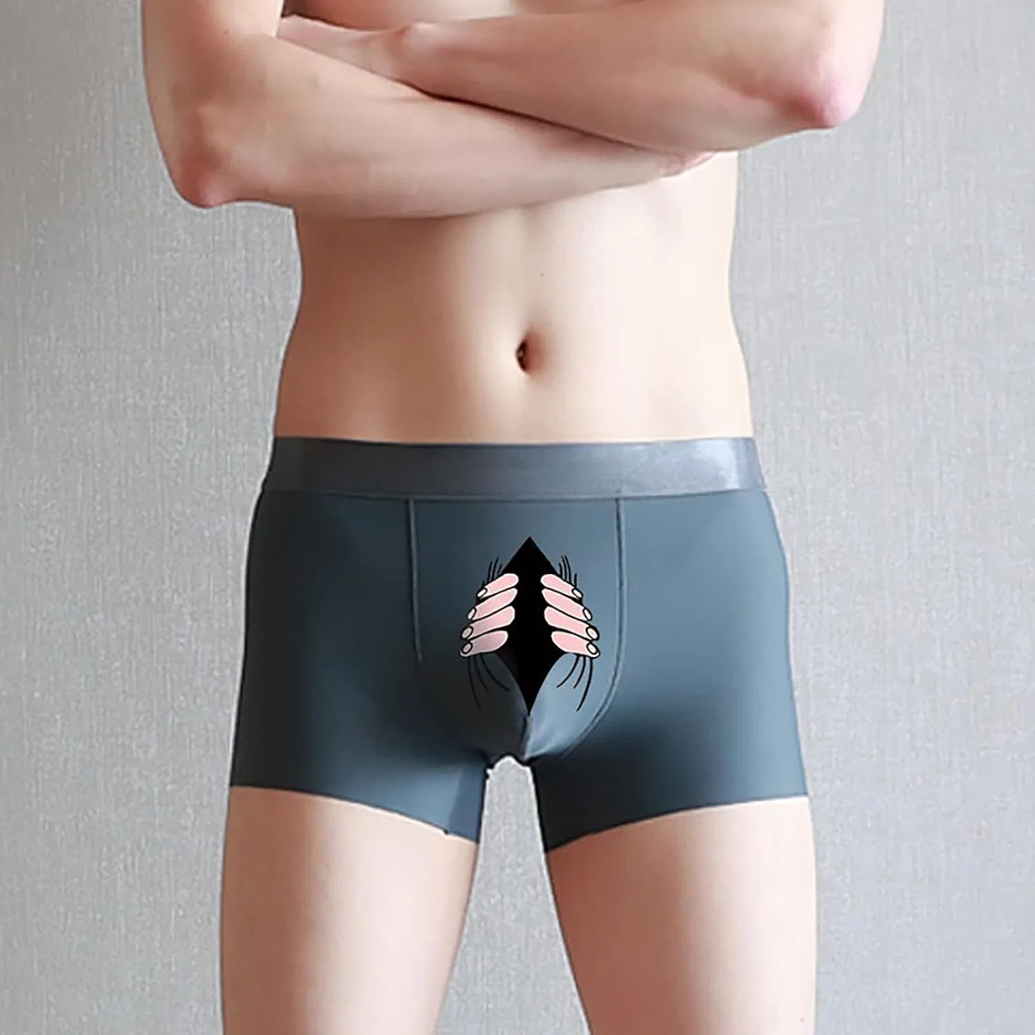 Активные трусы-боксеры Men's, темно-серые — фото 2