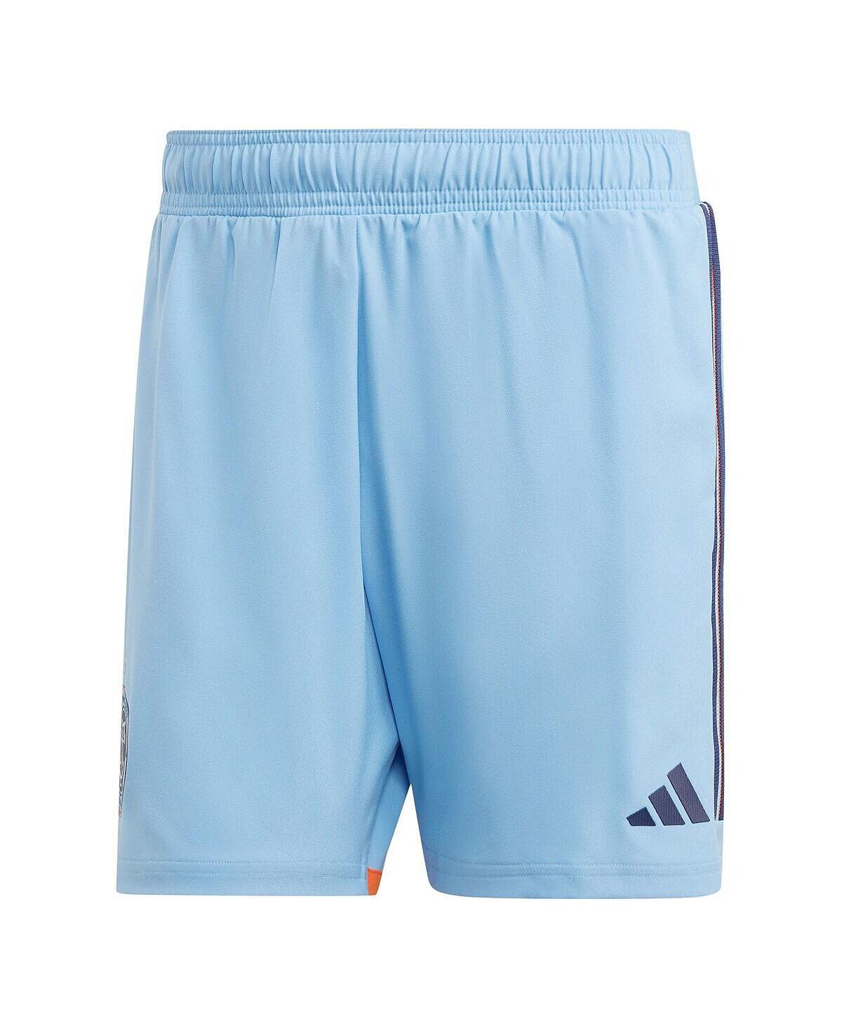 

Мужские шорты небесно-голубого цвета New York City FC AEROREADY Authentic adidas