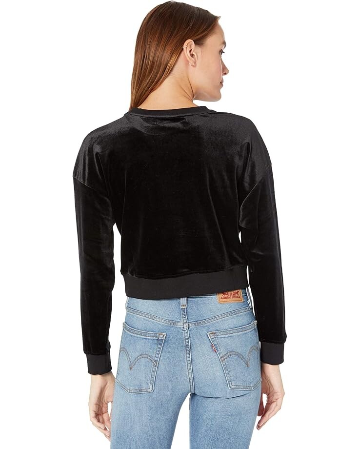 

Толстовка Bishop + Young Velvet Knot Front Sweatshirt, цвет Caviar