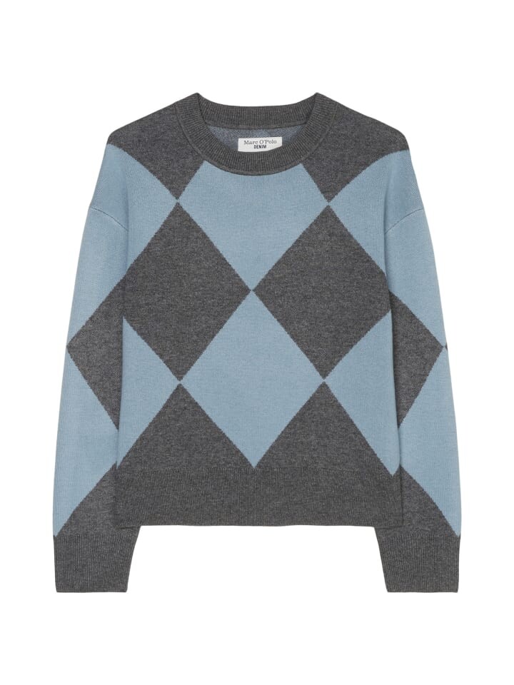 

Пуловер Marc O'Polo DENIM loose, цвет medium blue