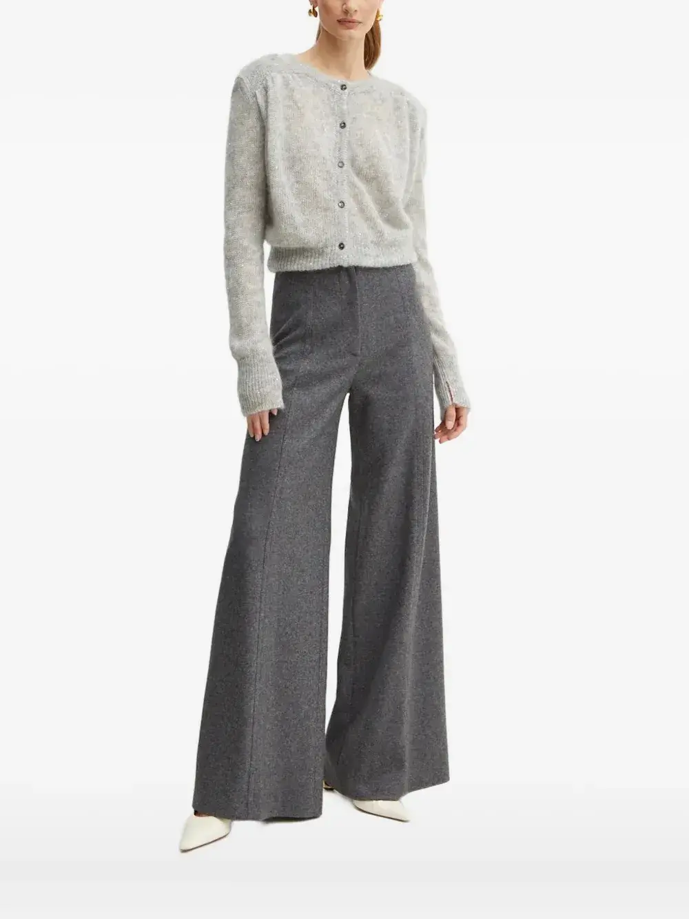 

Кардиган с пайетками Liviana Conti, серый