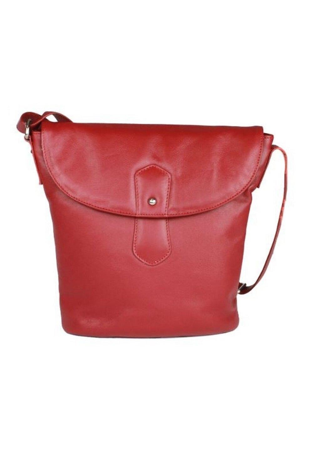 

Демисумочка с закругленным клапаном Eastern Counties Leather, красный
