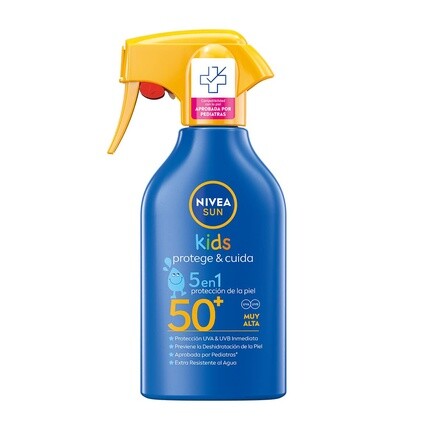 Детский солнцезащитный крем Spf 50 270мл, Nivea — фото 2