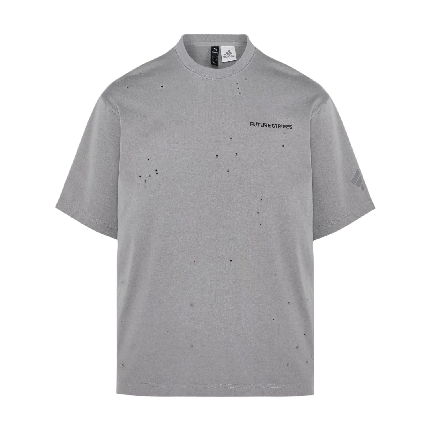 Футболка FOS SHORT SLEEVE с коротким рукавом мужская Adidas, Gray