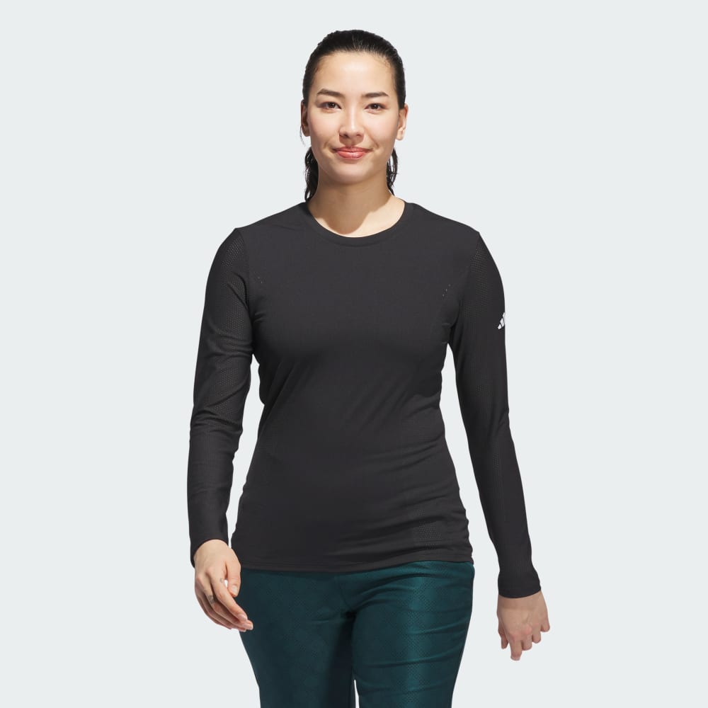 

Спортивный топ Adidas Ultimate365 Tour Engineered Long Sleeve Slim Top, черный
