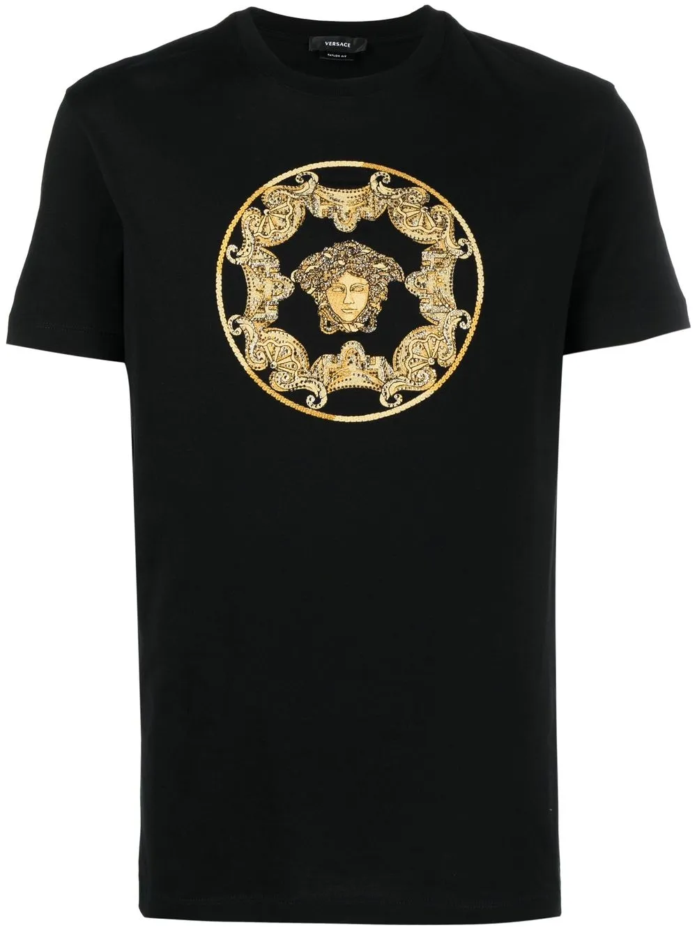 

Футболка с логотипом Medusa Head VERSACE, черный