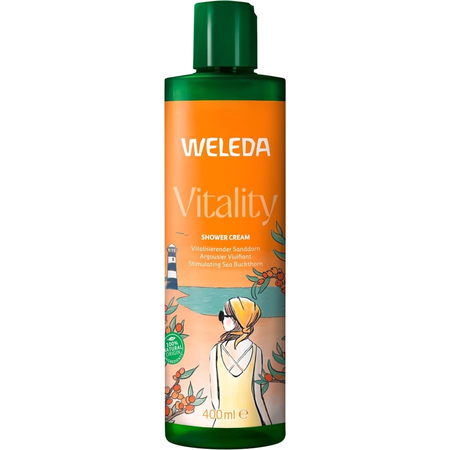 

Гель для душа sanddorn sanddorn vitality vitalisierungdusche Weleda, объем 400 мл