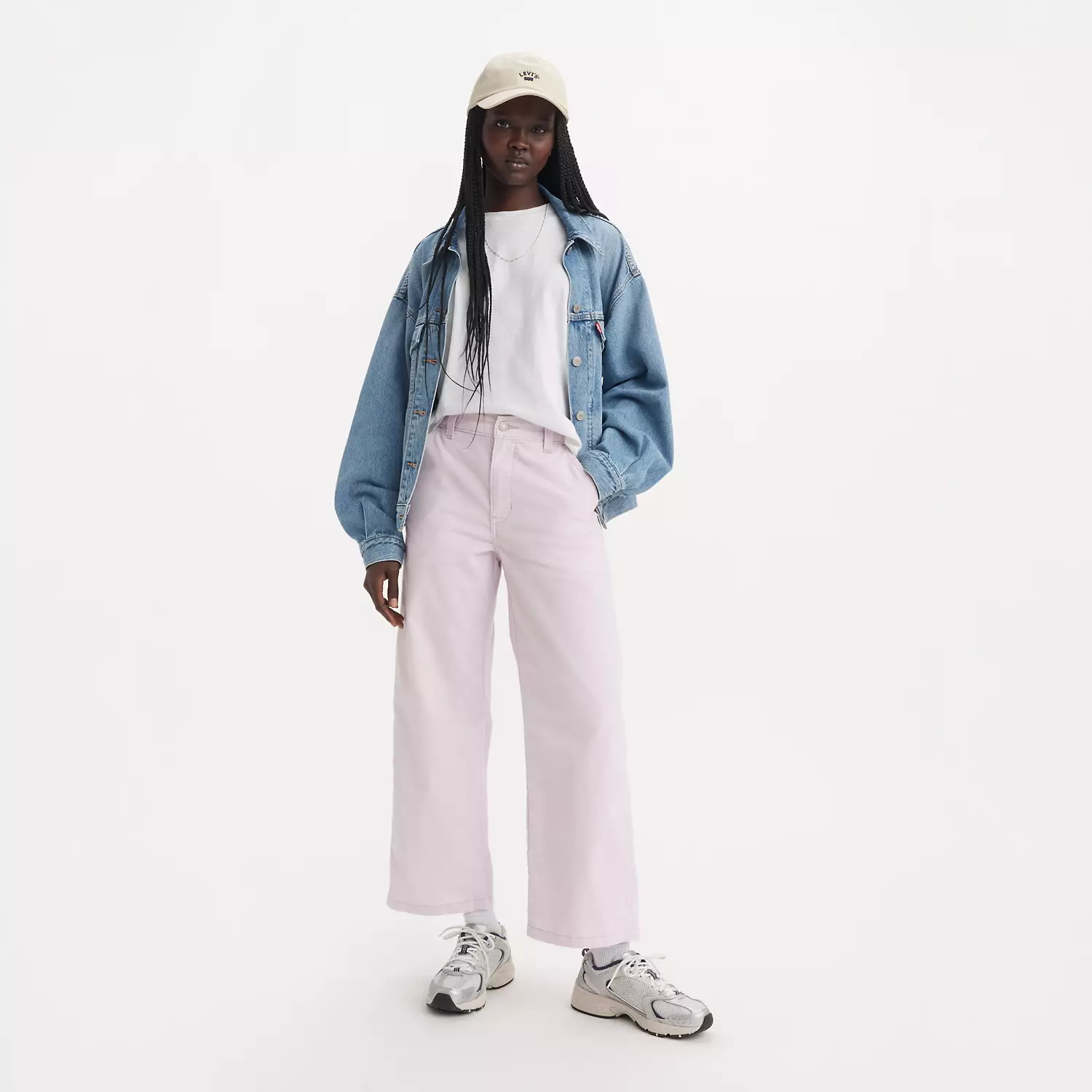 

Легкие вельветовые женские брюки Baggy Carpenter Levi's, синий