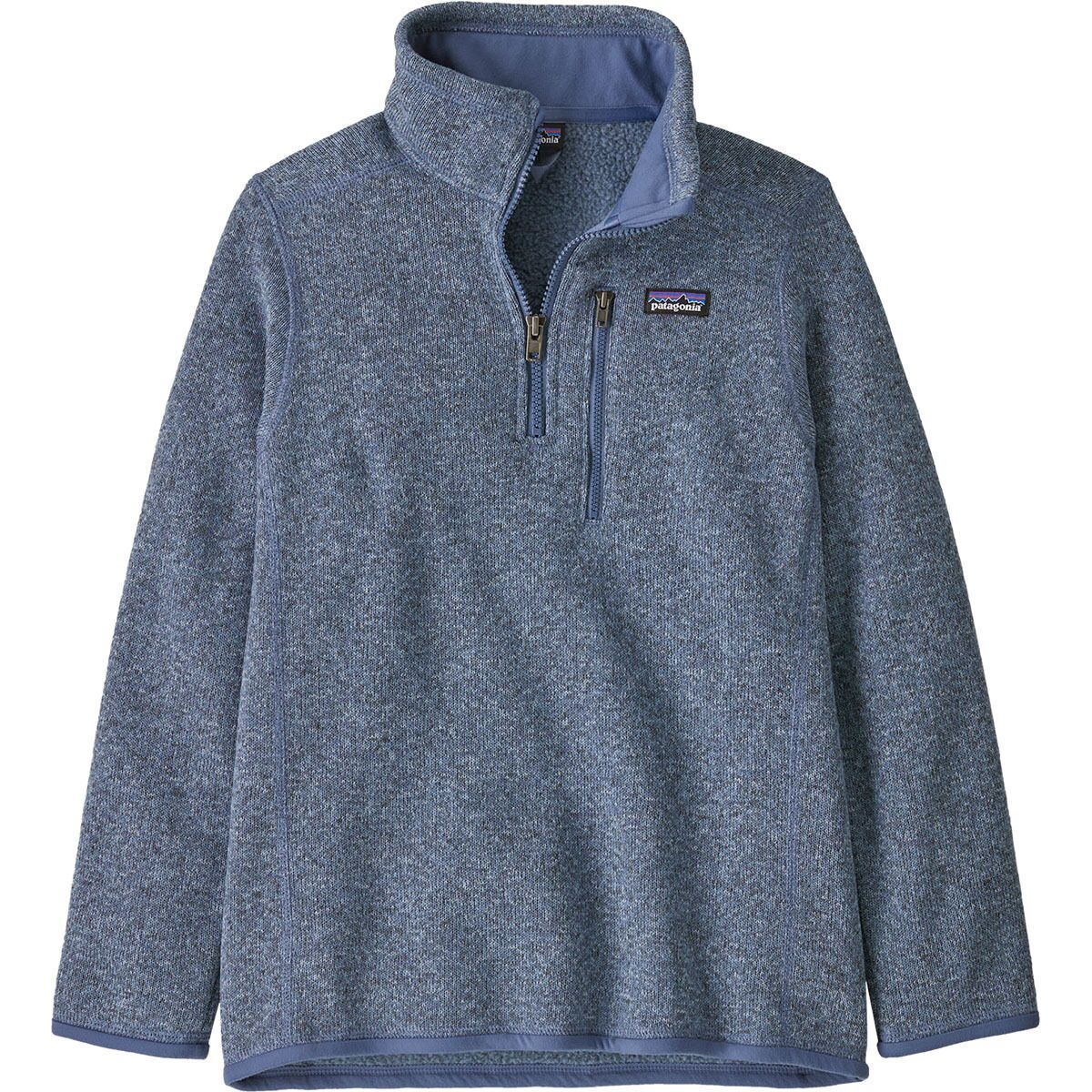 

Куртка Better Sweater с молнией на 1/4 Patagonia, синий