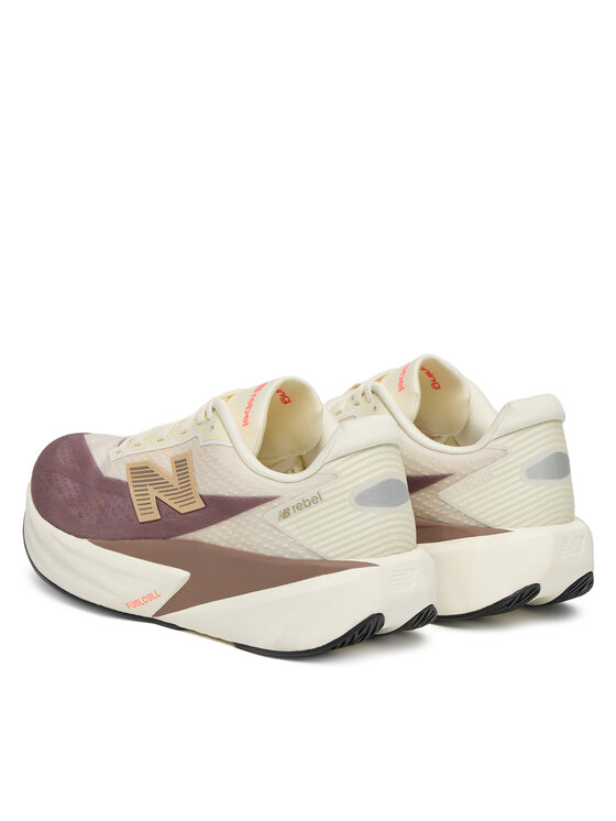 Беговые кроссовки FuelCell Rebel V5 MFCXLY5 New Balance, бежевый — фото 3