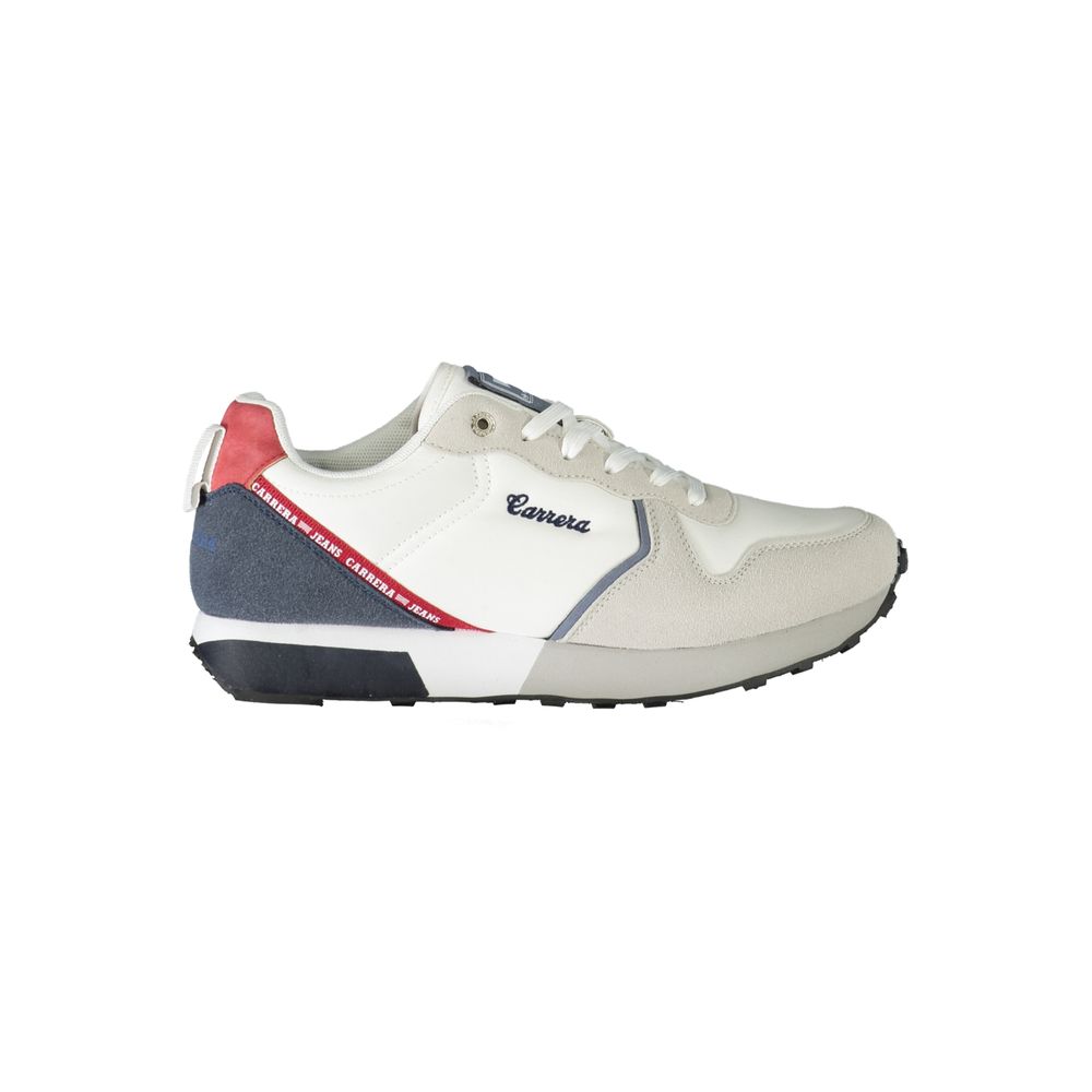 

Белые кроссовки из полиэстера Carrera