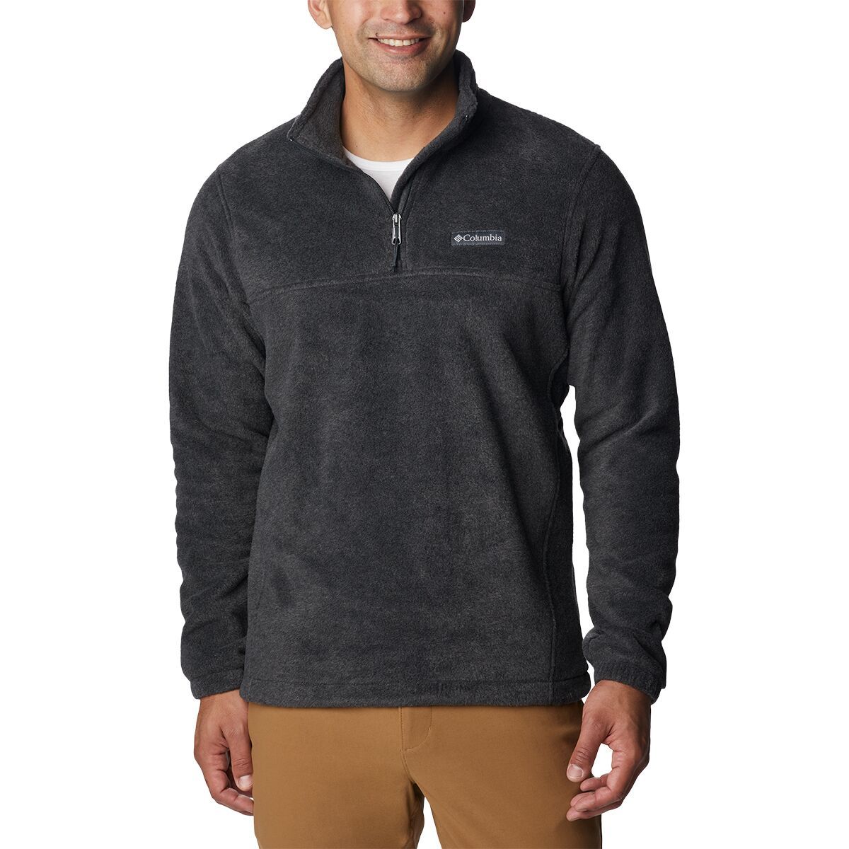 

Стеганая куртка с молнией до половины Steens mountain Columbia, цвет charcoal heather