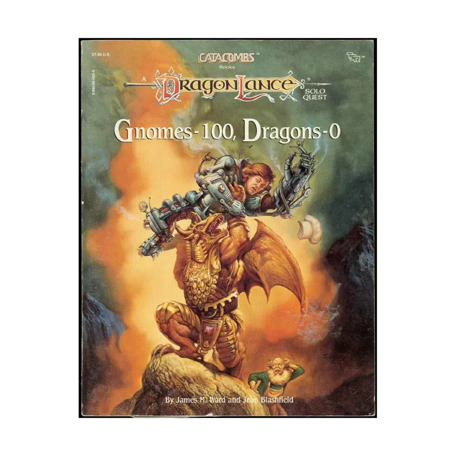 

Gnomes-100, Dragons-0, Dragonlance - Modules & Adventures, мягкая обложка