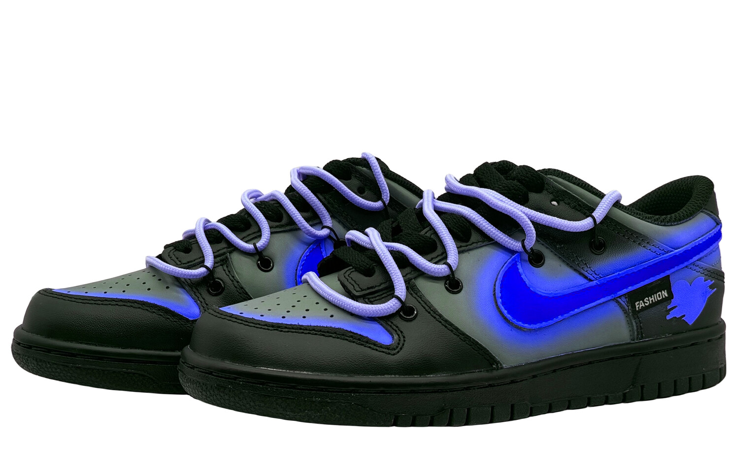 

Кроссовки Nike Dunk, синий/черный