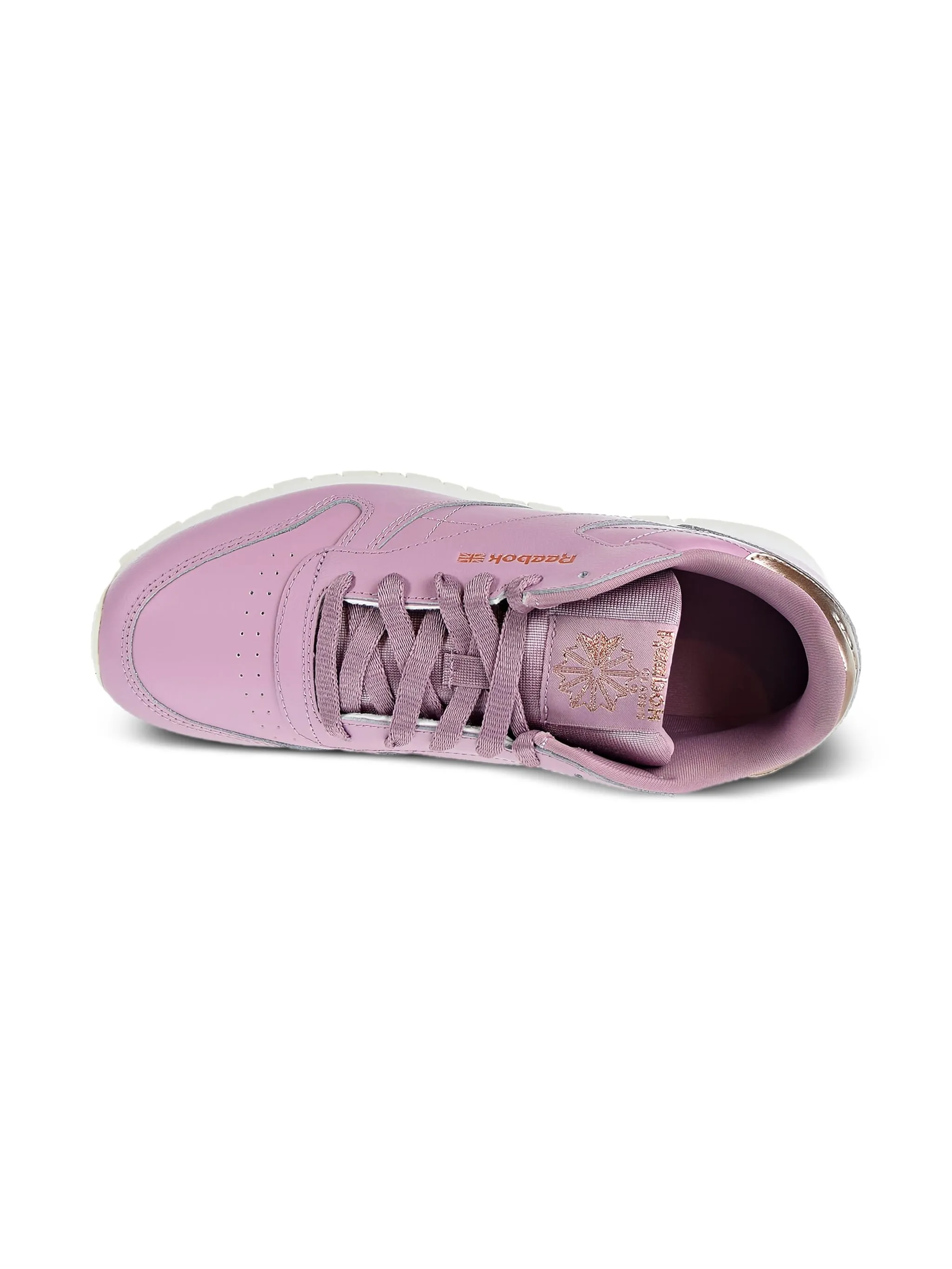 Кроссовки Classic Leather GS Reebok Kids, розовый — фото 4