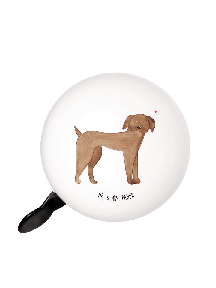 

Mr. & Mrs. Panda Велосипедный звонок, собака, немецкий дог, без слогана, белого цвета