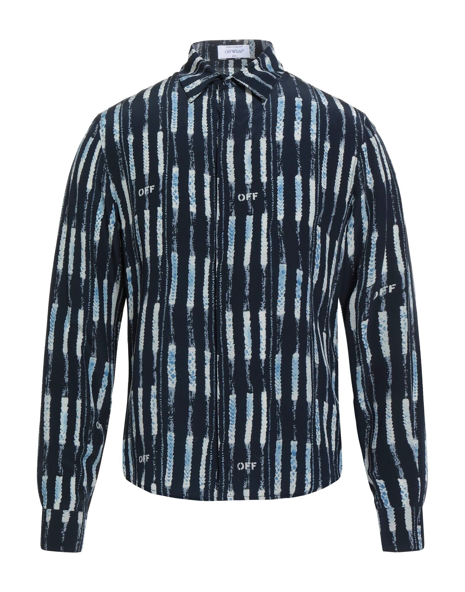 

Рубашка Off, темно-синий