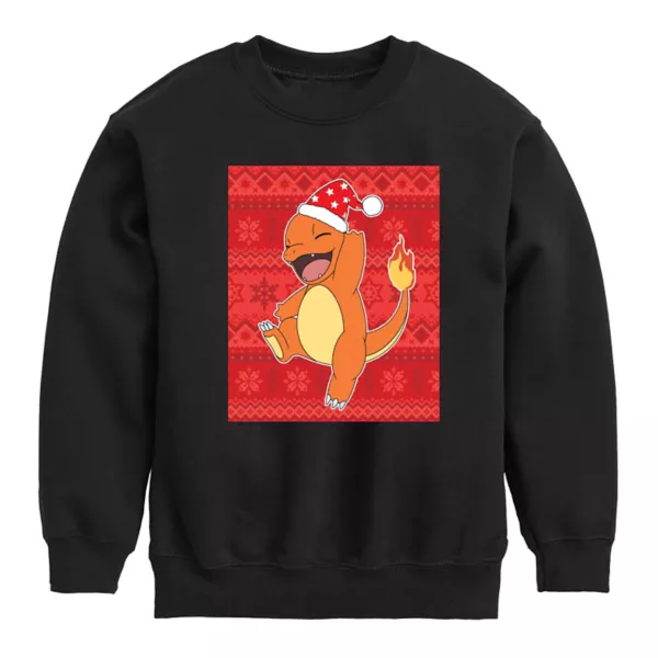 

Свитер Pokemon Charmadner из флиса Licensed Character, черный