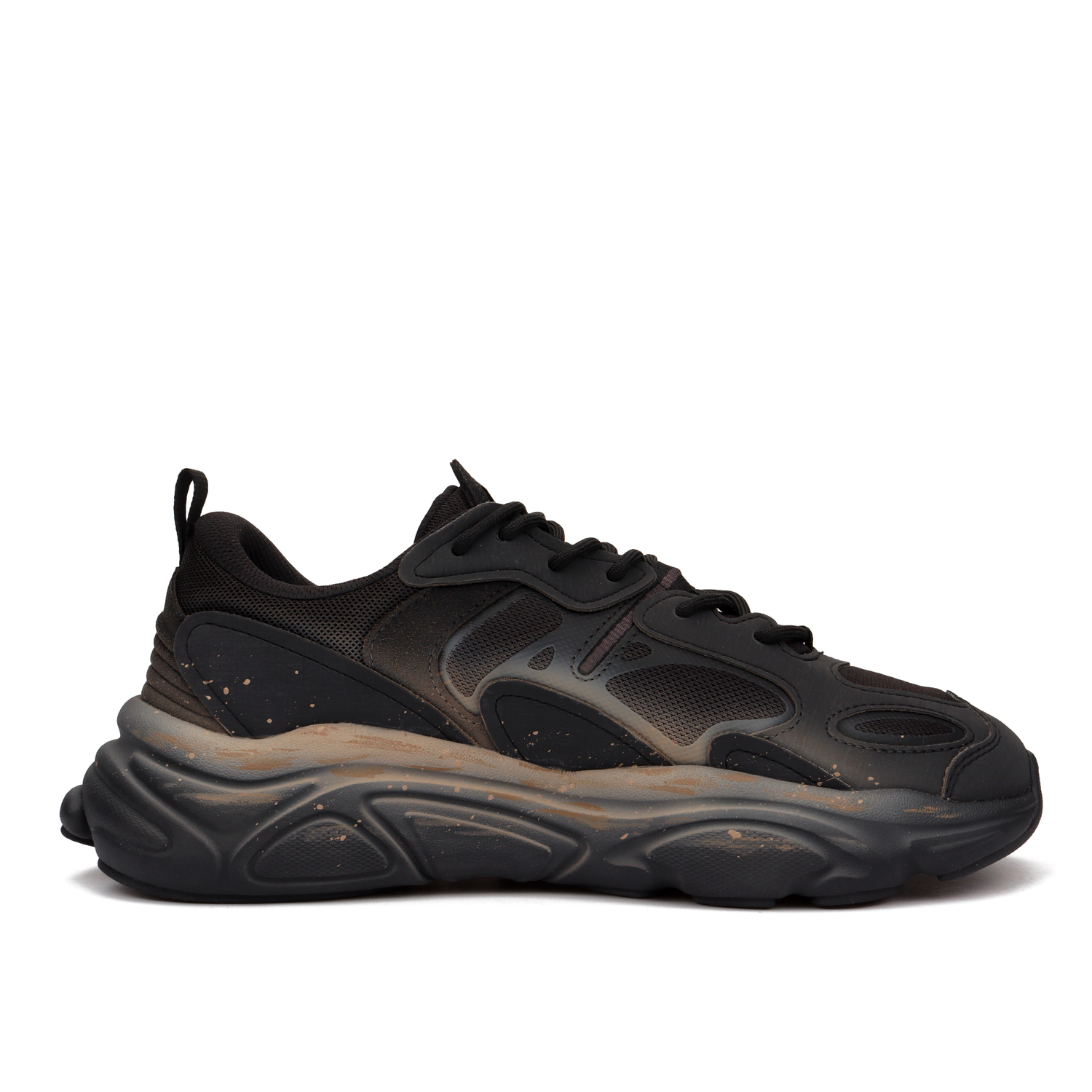 FILA Кроссовки Mars 2 Sandstorm мужские, черно-коричневые, с амортизацией, износостойкие, низкие, повседневные — фото 4