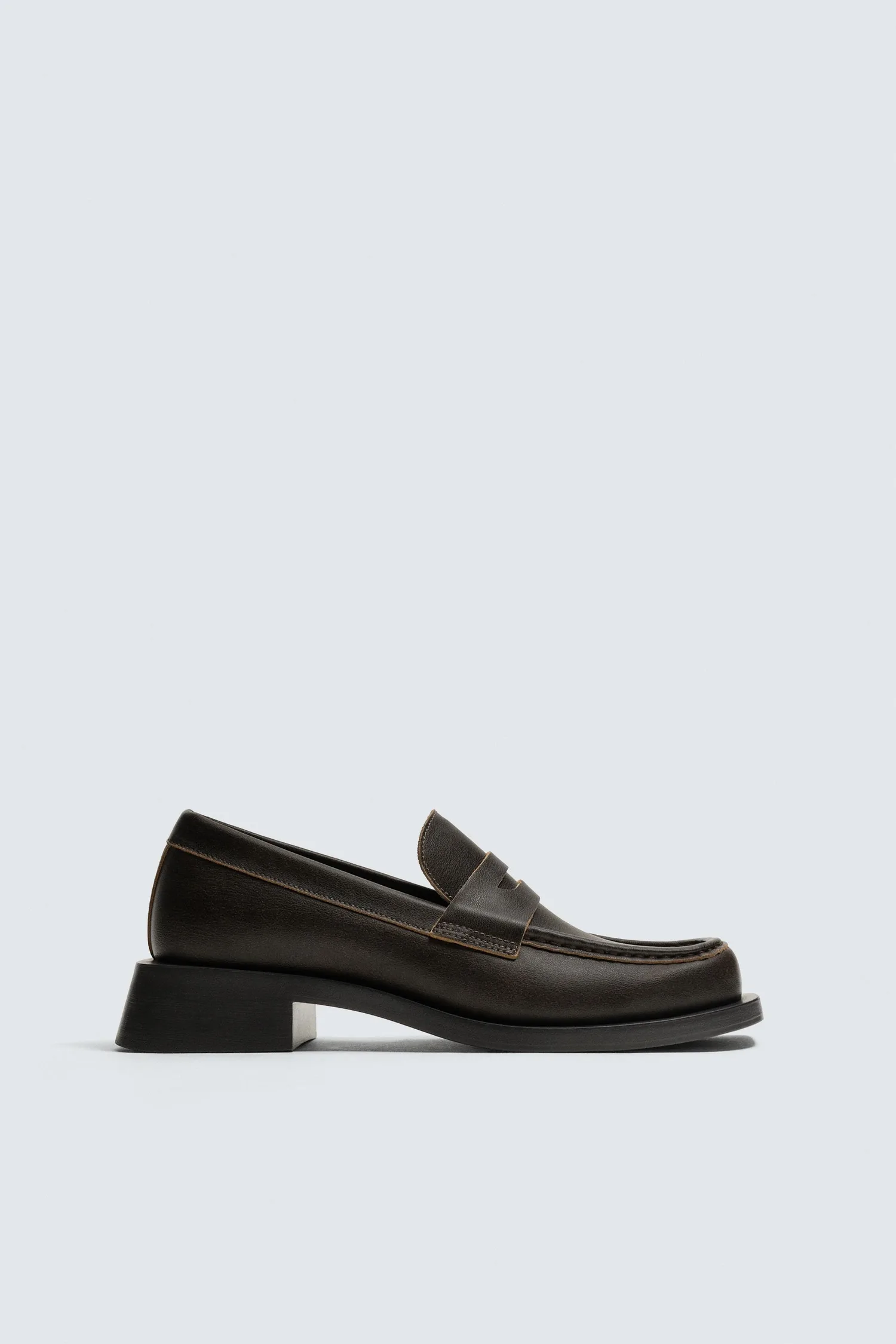 Классические лоферы Zara, черный