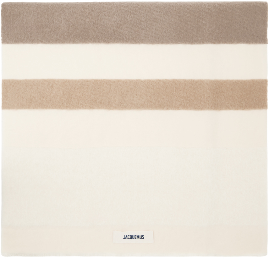 

Бежевый шарф 'L'echarpe Arazzo' JACQUEMUS