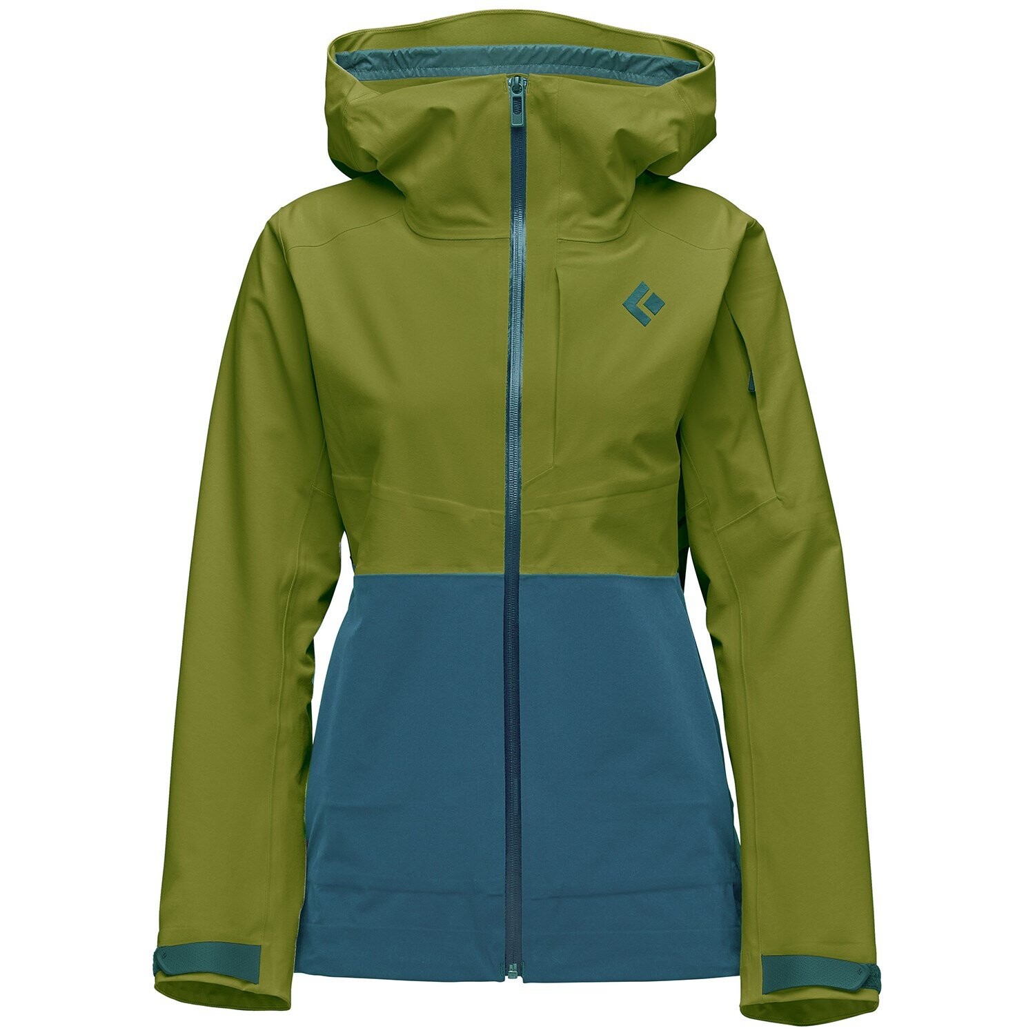 

Куртка Black Diamond Recon Stretch Ski Shell, цвет Crag Green/Creek Blue