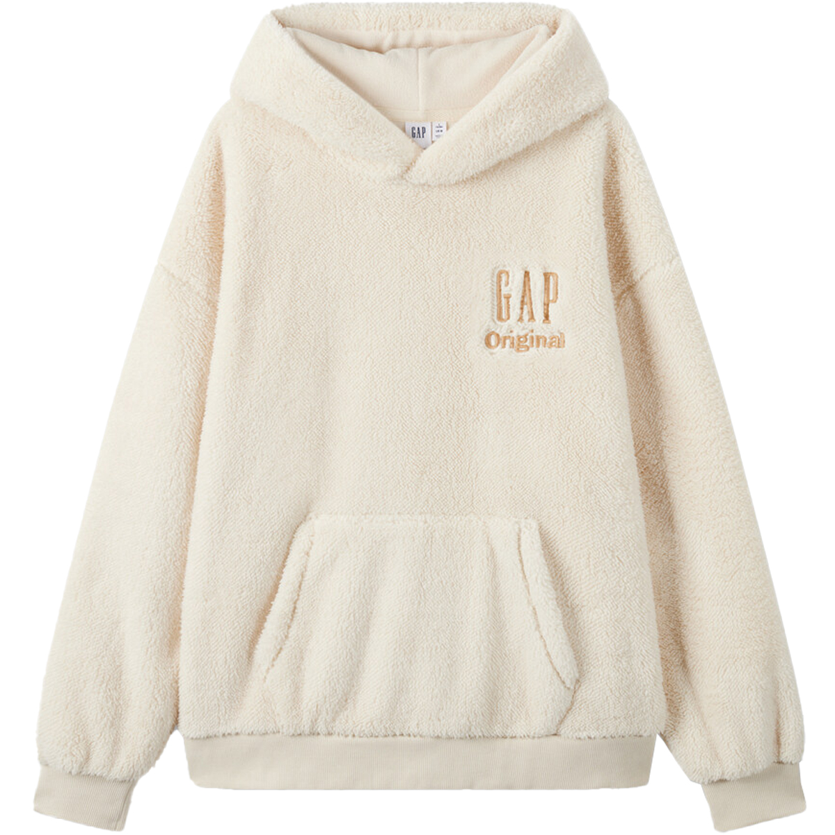 

Осенняя толстовка с капюшоном унисекс GAP, бежевый