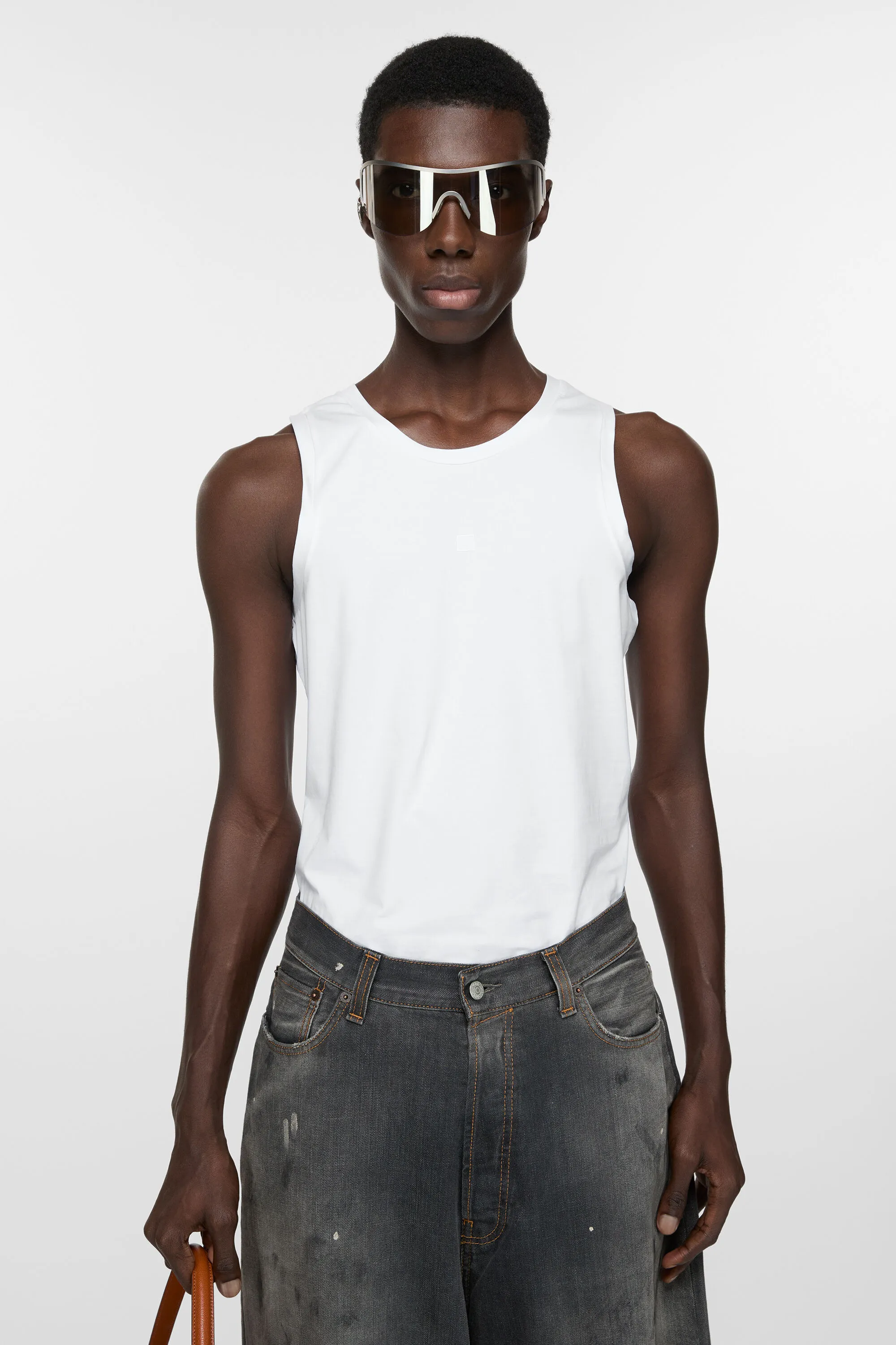 

Майка из джерси Acne Studios, Optic White