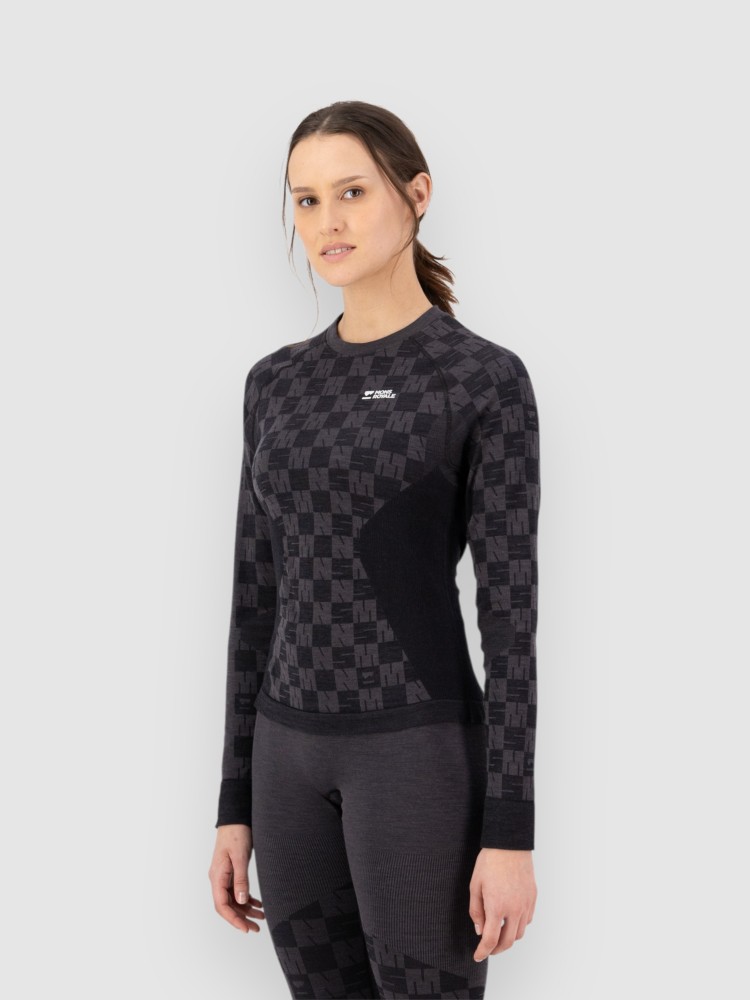 

Функциональная рубашка Mons Royale Ascender Merino Funktionsshirt, forged iron/black, Черный, Функциональная рубашка Mons Royale Ascender Merino Funktionsshirt, forged iron/black